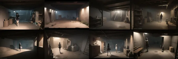 <lora:basement_v0.2:1> 
basement, 1girl, (dark:1.5), dimly lit, walking,, masterpiece, best quality, highly detailed
