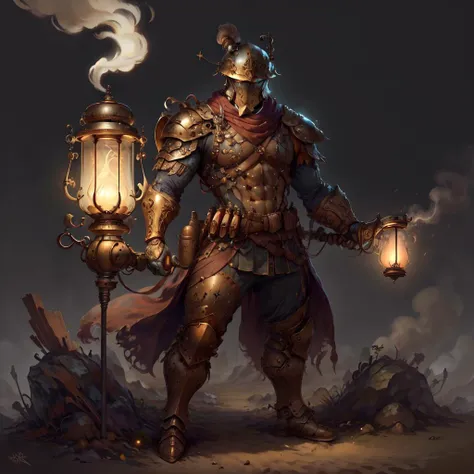 <lora:GasLampFantasyAI:.9>  GasLampFantasyAI
soldier , detailed, intricate