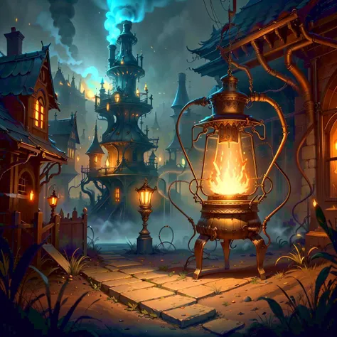 <lora:GasLampFantasyAI:.8> GasLampFantasyAI magic