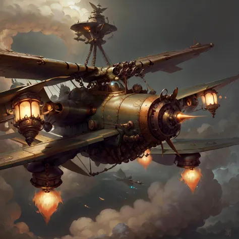 <lora:GasLampFantasyAI:.9> GasLampFantasyAI
aircraft , detailed, intricate