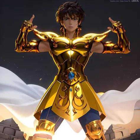 <lora:saintSeiyaLeoArmor_leoarmor10:0.8>, (masterpiece:1.0), (best quality:1.0), (ultra highres:1.0) ,(8k resolution:1.0), (realistic:1.0), anime, (ultra detailed1:0),(RAW photo:1.0), HDR, photography, Kodak Portra 400, film grain, blurry background, vibrant color, bokeh, lens flare, ((perfect hands)), ((perfect arms)), (perfect face), {{perfect anatomy}},(hand of Guido Daniele), wide shot, small hands, slim fingers,
greek temple, very detailed background, 1boy wear golden LeoArmor, solo, short brown hair, angry, looking at viewer, focused face, detailed face, vibrant colors, symmetric eyes, visible lips, fighting pose,