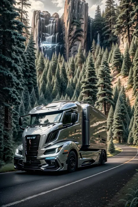 <lora:LoHa_SuperTruckV2:0.8>
masterpiece, highly detailed photorealistic 8k raw photo, best cinematic quality, volumetric lighting and shadows, Sandstone sptrck, showcasing sleek lines, advanced features, innovation, futuristic cityscape, HDRI, shiny and reflective bodywork, people on the background