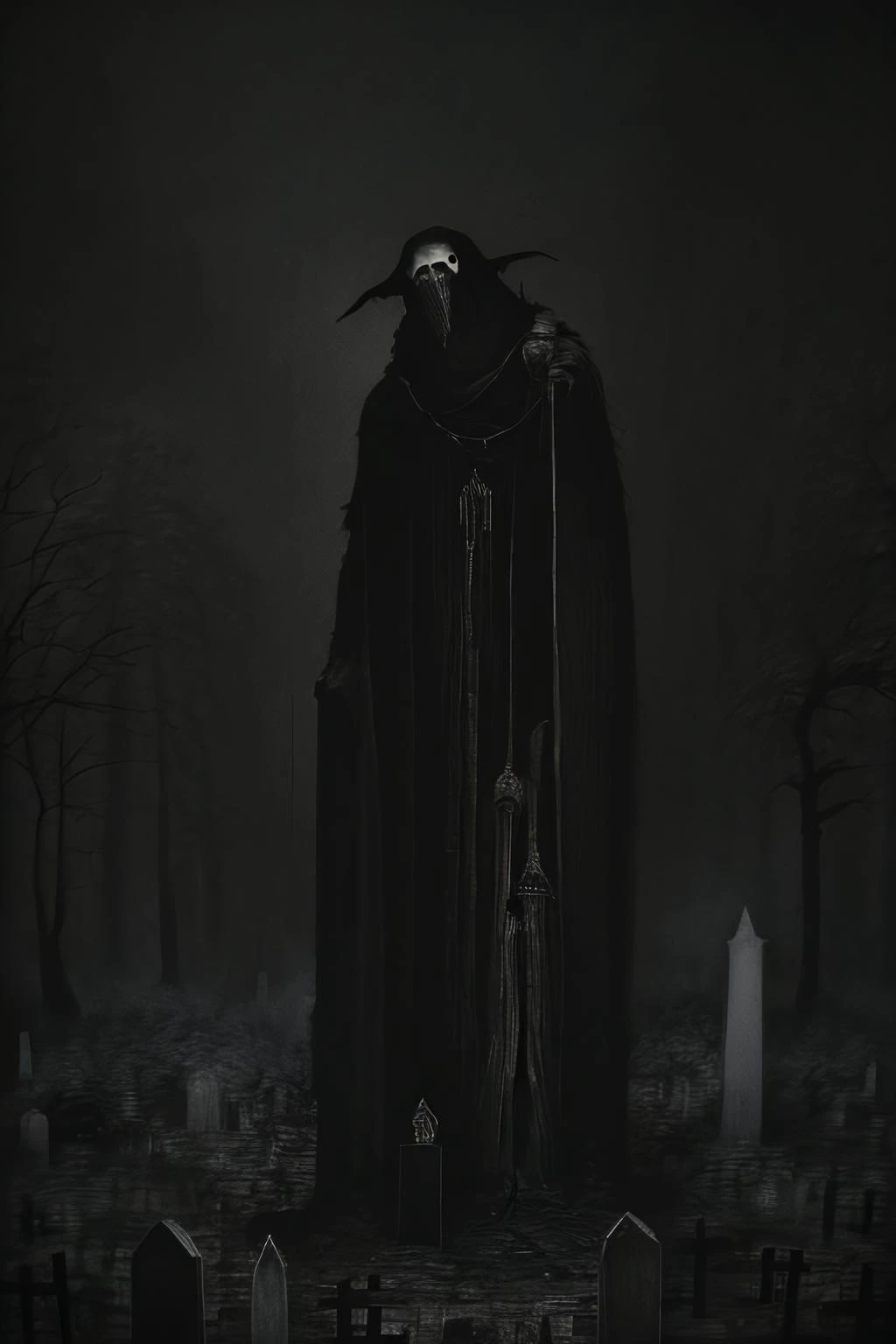 a robed goat in a cemetery at midnight , surrounded by trees, macabre, nightmare, intricate details, morbid, dark shot, muted colors, film grain, technicolor, by vergvoktre, d4rk4rt artstyle,
<lora:vergvoktre_finetuned:1>, <lora:Dark_Art:1>