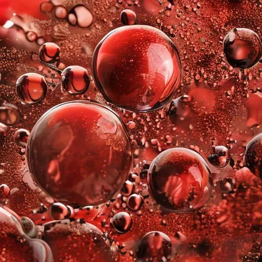red bubbl3 <lora:o1l-000040:1>