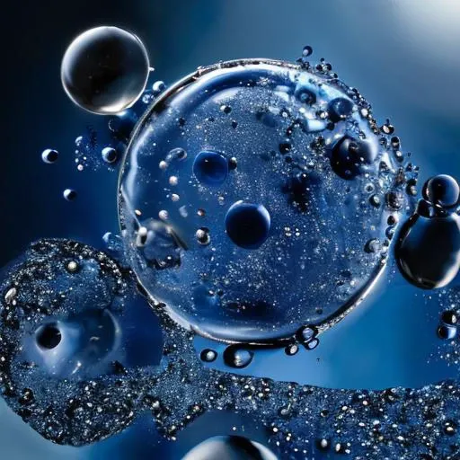 blue bubbl3 <lora:o1l-000040:1>