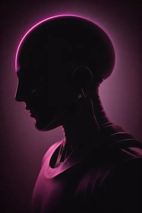 cinematic film still side portrait alien robot , looking at viewer, by , vaporwave style <lora:VaporwaveAlpha:0.8> . shallow depth of field, vignette, highly detailed, high budget Hollywood movie, bokeh, cinemascope, moody, epic, gorgeous, film grain, grainy