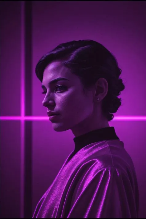 luxury product style cinematic film still (portrait:1.1), vaporwave style, retrofuturistic modern design, (overall decor plant:1.2), furnished, by , <lora:VaporwaveAlpha:0.71> . shallow depth of field, vignette, highly detailed, high budget Hollywood movie, bokeh, cinemascope, moody, epic, gorgeous, film grain, grainy . elegant, sophisticated, high-end, luxurious, professional, highly detailed