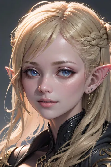 (highly detailed:1.3),
<lyco:nonHentaiElfRangerDruid_v10:0.9>, ranger, light smile, pointy ears, looking at viewer,
<lora:edgEarP_LoRA:1> edgEarPiercing, EAR PIERCING,
Ultra-detail, (highres:1.1), best quality, (masterpiece:1.3), cinematic lighting,
(highly detailed face and eyes:1.3),