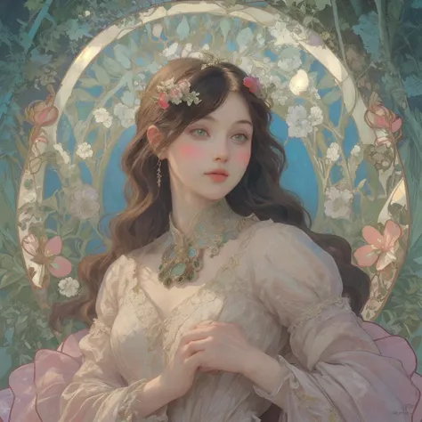 mucha,1girl,