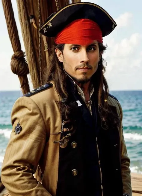 js1, Pirate King: Regal Pose, Ornate Pirate Hat, Feather Plume, Eye Patch, Long Flowing Hair, Bejeweled Cutlass, Gold-Trimmed Pirate Coat, Intricate Brocade, Treasure Chest, Pirate Ship, Jolly Roger Flag, Rough Beard, Commanding Presence, Pirate Crew, Treasure Maps, Golden Doubloons, Naval Battles, Skull and Crossbones, Pirate Parrot, Ocean Waves, Maritime Adventure, Swashbuckling Hero, Pirate King's Throne, Hidden Coves, Sea Shanties.
<lora:JerrySeinfeld:1>
