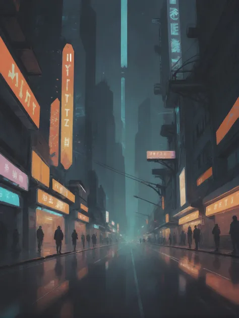 impressionist,vintage speedpaint, hypertube in a whimsical,Mesmeric scifi megacity edge of time, masterpiece<lora:EnvyStarlightVintageSpeedpaint01:1>