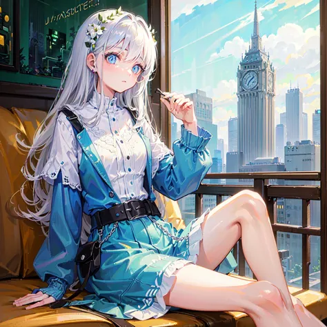 (masterpiece,best quality,ultra-detailed:1.6),illustration,
(solo,1girl,beautiful detailed eyes:1.2),
city,street,