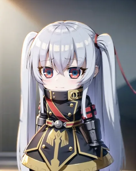 (masterpiece, best quality),altair,1girl,((chibi)),without hat