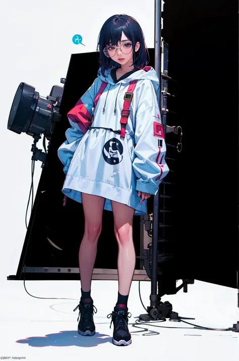 <lora:LIP:1> (LilyPichuTI:0.9), glasses, <lora:FemaleHeight:-1> full body,, absurdres, ultra detailed, masterpiece, best quality, aesthetic, detailed,