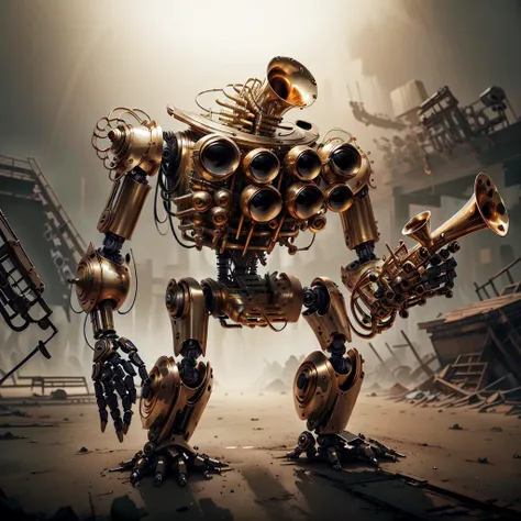 concept art   <lora:BrassInstrumentAI-000014:.9> BrassInstrumentAI robot