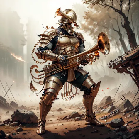 concept art <lora:BrassInstrumentAI-000014:.9> BrassInstrumentAI soldier