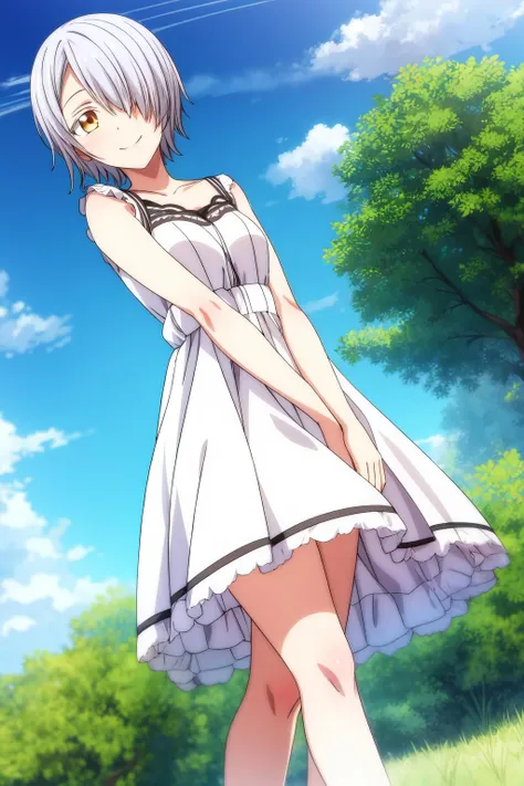 (alone), cute (One girl) walk,path,[From below:1.2],short hair, puddle,Water reflection,rain,Floating water droplets,Hydrangea,(Blurred foreground),Dynamic Angle,asphalt,(Night Sky),Lens flare, Off-shoulder oversized shirt,(Sparkling:1.2) Show your armpits, nekomata okayu, Cat&#39;s Tail, hoodie, Sweat pants,