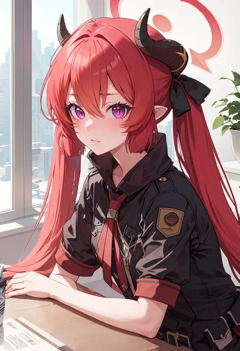 (safe:1.10), best quality, masterpiece, highres, solo, (junko_bluearchive:1.10), 18 <lora:junko_bluearchive:0.80>
