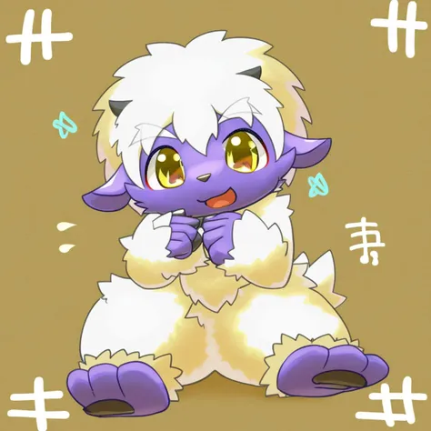 furry, anthro, cute, kemono, male focus, solo, sheep