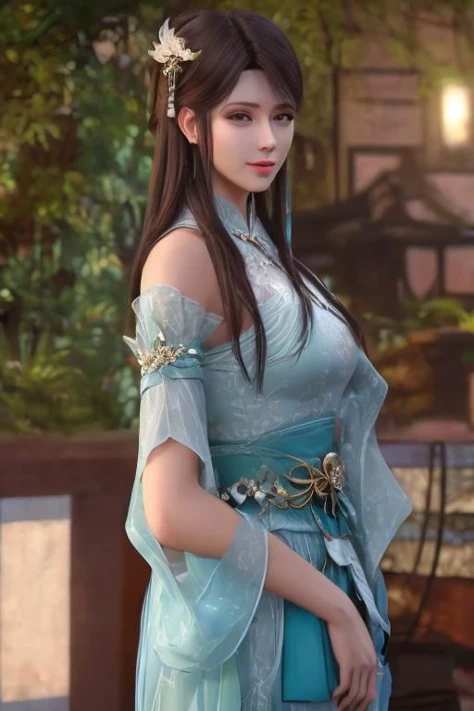 best quality,masterpiece,highres,1girl,blush,(seductive smile:0.8),star-shaped pupils,china hanfu,hair ornament,necklace,jewelry,Beautiful face,upon_body,tyndall effect,photorealistic,dark studio,rim lighting,two tone lighting,(high detailed skin:1.2),8k uhd,dslr,soft lighting,high quality,volumetric lighting,candid,Photograph,high resolution,4k,8k,Bokeh,<lora:xuner:0.5>,xuner,