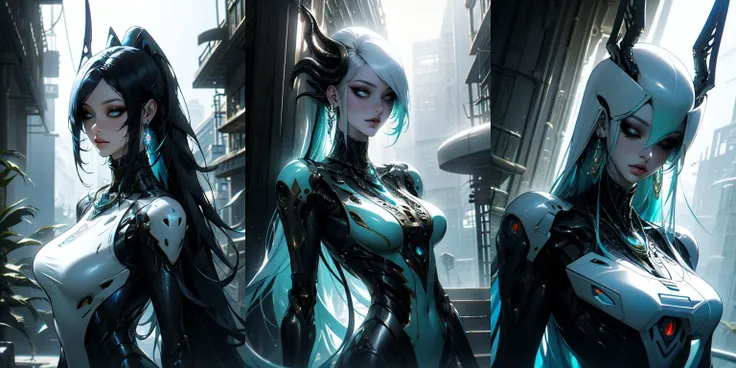 (otherworldly, otherworldly atmosphere, otherworldly appearance), highly insanely detailed, masterpiece, top quality, best quality, highres, 4k, 8k, RAW photo, ((ancient egyptian theme:1.2)), 
(mystical theme), mystical gatmosphere, arcane sanctuaries, otherwordly aura, 
(long_hair, long hair, random colors hair, glowing hair, hair over one eye, long messy hair), 
(eyelashes, eyeliner, eyeshadow, eyelashes, long eyelashes), 
collar, earrings, jewelry, necklace, armlet, 
tentacle, (underwater), nsfw, 
Homestay, Resort, Guest House, 
building, structure, still life, swirling energy, 
action pose, 
drunk, closed eyes, 
abandoned building, shopping mall, overgrown with vegetation, [volumetric fog], cinematic lighting, colorful, 
(masterpiece1.2), ptp girl, solo, (upper body), robot woman by cybernetic ludum dare, (light smile:0.7), looks at viewer, face to viewer, in the style of sci-fi baroque, dark white, machine aesthetics, intricate detail, hyper-realistic sci-fi, futuristic organic, (high key lighting), lens flare, the bodysuit composed of  various translucent mechanical parts, cyberpunk aesthetic. baroque xenomorph, dust in light, foggy, <lora:baroque xenomorph-000008:0.5>, (fantasy world)