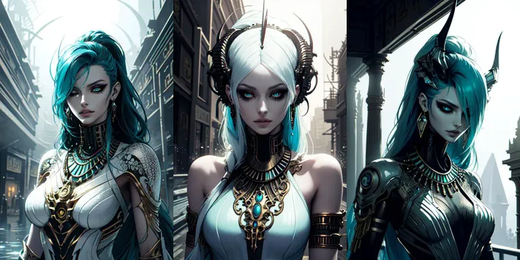 (otherworldly, otherworldly atmosphere, otherworldly appearance), highly insanely detailed, masterpiece, top quality, best quality, highres, 4k, 8k, RAW photo, ((ancient egyptian theme:1.2)), 
(mystical theme), mystical gatmosphere, arcane sanctuaries, otherwordly aura, 
(long_hair, long hair, random colors hair, glowing hair, hair over one eye, long messy hair), 
(eyelashes, eyeliner, eyeshadow, eyelashes, long eyelashes), 
collar, earrings, jewelry, necklace, armlet, 
tentacle, (underwater), nsfw, 
Homestay, Resort, Guest House, 
building, structure, still life, swirling energy, 
action pose, 
drunk, closed eyes, 
abandoned building, shopping mall, overgrown with vegetation, [volumetric fog], cinematic lighting, colorful, 
(masterpiece1.2), ptp girl, solo, (upper body), robot woman by cybernetic ludum dare, (light smile:0.7), looks at viewer, face to viewer, in the style of sci-fi baroque, dark white, machine aesthetics, intricate detail, hyper-realistic sci-fi, futuristic organic, (high key lighting), lens flare, the bodysuit composed of  various translucent mechanical parts, cyberpunk aesthetic. baroque xenomorph, dust in light, foggy, <lora:baroque xenomorph-000008:0.5>, (fantasy world)