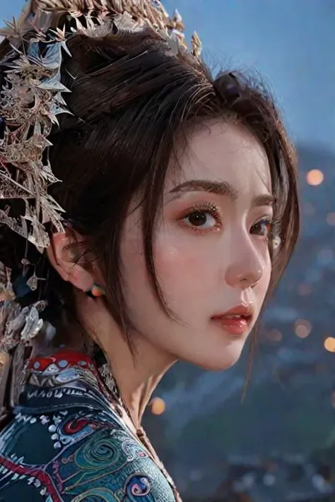 1girl,city night,(raw photo:1.2),(photorealistic:1.4),beautiful detailed girl,extremely detailed eyes and face,beautiful detailed eyes,absurdres,incredibly absurdres,huge filesize,ultra-detailed,highres,extremely detailed,best quality,masterpiece,illustration,an extremely delicate and beautiful,extremely detailed,CG,unity,8k wallpaper,Amazing,finely detail,masterpiece,best quality,official art,extremely detailed CG unity 8k wallpaper,light on face,cinematic lighting,<lora:XL_miaolan:1>,upper body,