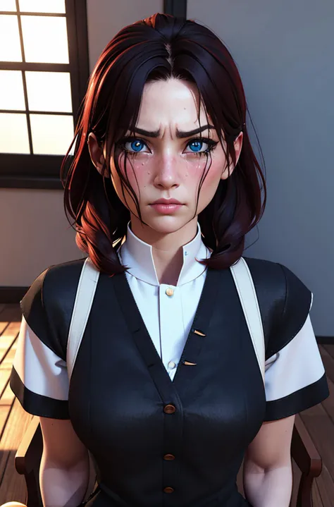 8K, (best quality:1.3), (masterpiece:1.3), (detailed:1.2), UHD, distinct image, (Portrait shot), ((photogenic, rule of thirds)), RAW photo, (3D:1.4)
(Photorealistic Natural Human Body), sharp focus, deep colors, deep shadows
Solo, looking at viewer, long hairstyle, destroyed Weeding outfit, Rubis eyes, pissed face, crying,
Church room, ((female pov)),
natural volumetric lighting, fanatsy ethereal ligthing,