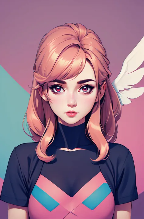 8K, (best quality:1.3), (masterpiece:1.3), (detailed:1.2), UHD, distinct image, (Portrait shot), ((photogenic, rule of thirds)), RAW photo,
(Photorealistic Natural Human Body), sharp focus, deep colors, deep shadows
Solo, looking at viewer, long Brown hairstyle, Angel outfit, Red rubis eyes, neutral face,
on skyes, ((female pov)),
[(colorful explosion psychedelic paint colors:1.21)::0.2]