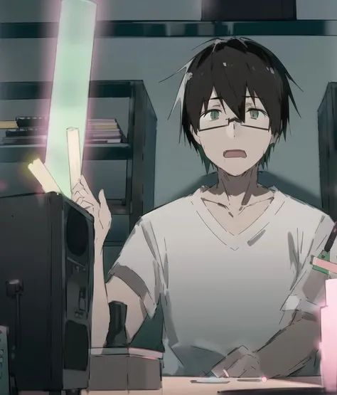 (AmemiyaGoro:1.1); by  zygocactus_s42432; 1boy, man, glasses, monitor, television, glowstick
<lyco:oshinoko_0414_extract32783_convP01_linearP04:1>