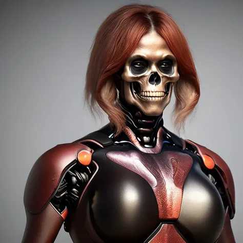(SkeletalCyborg:1) (PongoAbelii:1.7) ubsurface scattering, detailed skin, incredibly detailed, cinematic, super realistic, masterpiece, highly detailed, 8k octane, HDR, ultra-detailed, best quality, highest quality, realistic lighting, hyperdetailed,