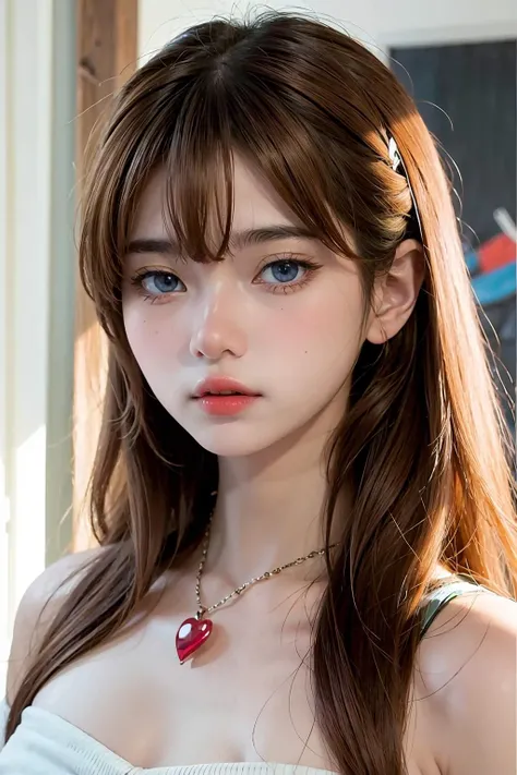 Highest quality、masterpiece、Ultra-high resolution、(Real Photo:1.37) 、Raw photo、1girl、Long Hair、Beautiful Eyes、Beautiful Face、Detailed eyes and face、venus ,Nungown、Dynamic Lighting、nsfw, church、