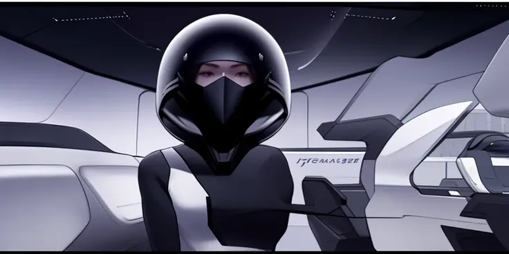masterpiece, best quality, helmet, pilot suit, 1boy, 1girl, science fiction, fgstyle , <lora:FGstyle:0.8>