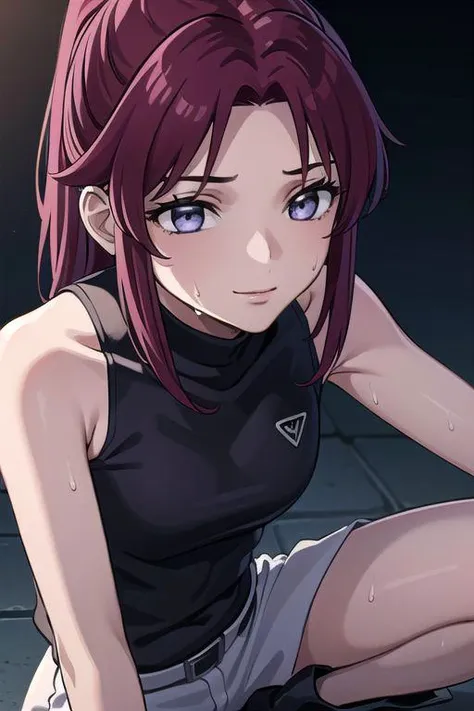 flayallster, <lyco:flayallster-lyco-nochekaiser:1>,
flay allster, long hair, (purple eyes:1.1), red hair, medium hair, (parted bangs:1.5), ponytail, <lora:gekioko_v200:1>,smile , leather tank top, leather pants, belt, red gloves, boots , navel , sweat
<lyco:GoodHands-beta2:1>, (masterpiece:1.2), best quality, high resolution, unity 8k wallpaper, (illustration:0.8), (beautiful detailed eyes:1.6), , perfect lighting, extremely detailed CG, (perfect hands, perfect anatomy),