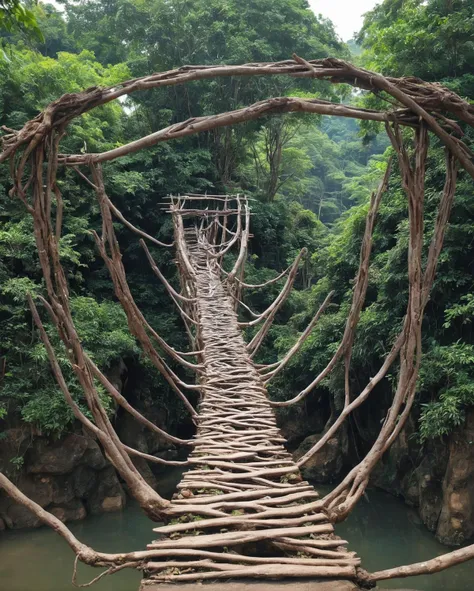 Jingmaham Living Root Bridge