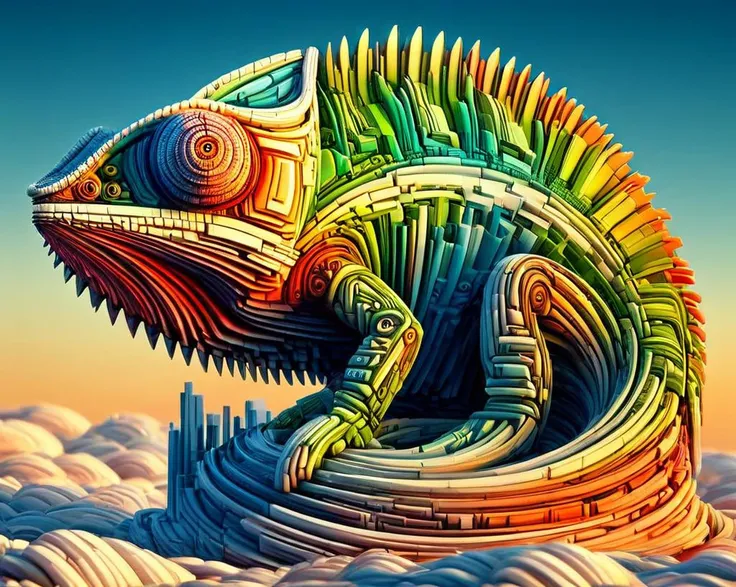 ["breathtaking m0c, CHAMELEON . award-winning, professional, highly detailed", "m0c, CHAMELEON, extremely detailed eyes, realistic, hyper realistic, Vibrant colors, masterpiece, digital art from deviantart, by artgem, by Alphonse mucha"] <lora:ClonerCore-XL_SickLizard:1>
