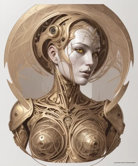 Golden ratio, robot witch, (gorgeous face:1.2), (gorgeous body:1.2), highly detailed, INTRICATE, centered, digital painting, artstation, concept art, smooth, sharp focus, illustration, artgerm, donato giancola, WLOP
<lora:monograph_v1:0.5>