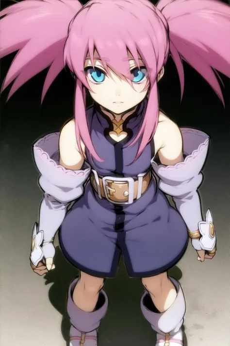 cave, 1girl, solo, full body,
child,
<lora:presea_combatir:1>, presea combatir, pink hair, blue eyes, twintails, jewelry, belt, blank eyes, empty eyes, solid eyes, dagger,
tales of symphonia,