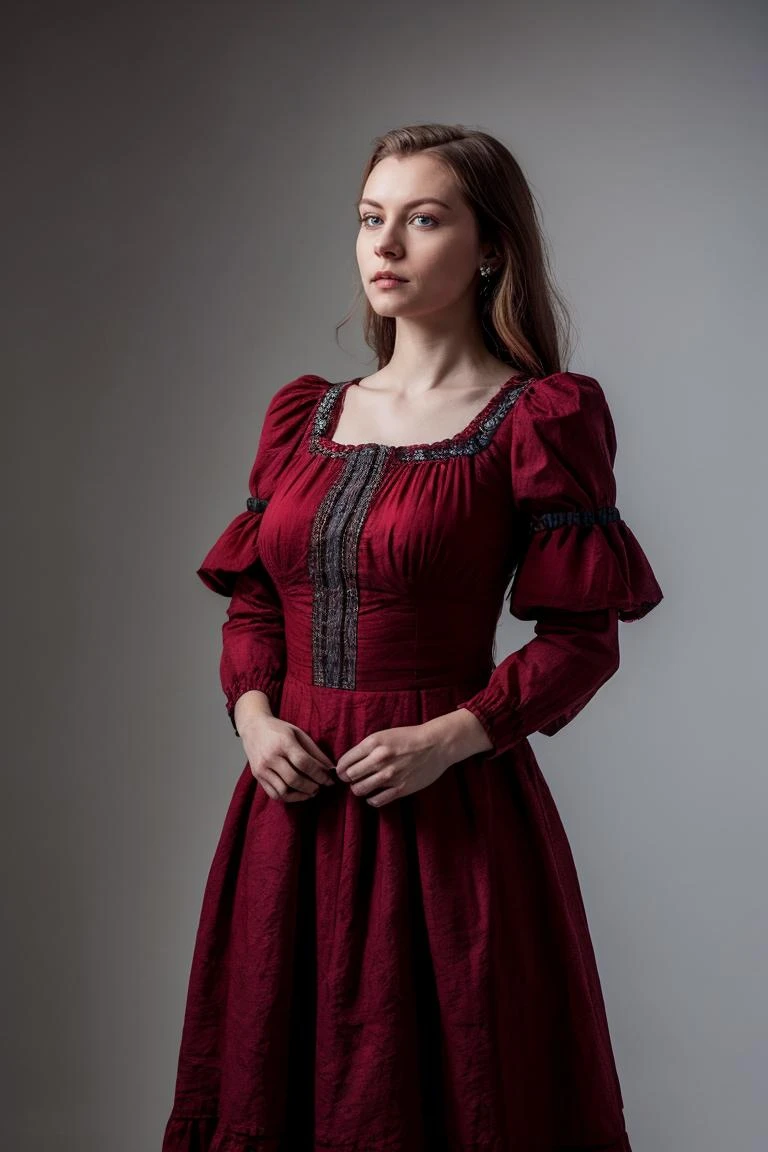 medium shot, realistic photo of testkurwa, a woman, wearing a dress, standing, highly detailed, 8k, photorealistic, perfect lighting <lora:add_detail:0.2> <lora:testkurwa:0.8>