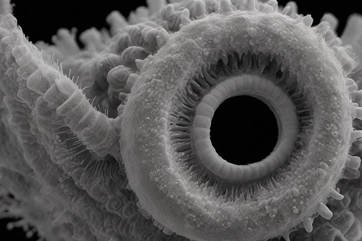 worm, bacterium <lora:Micronomicon:0.8>