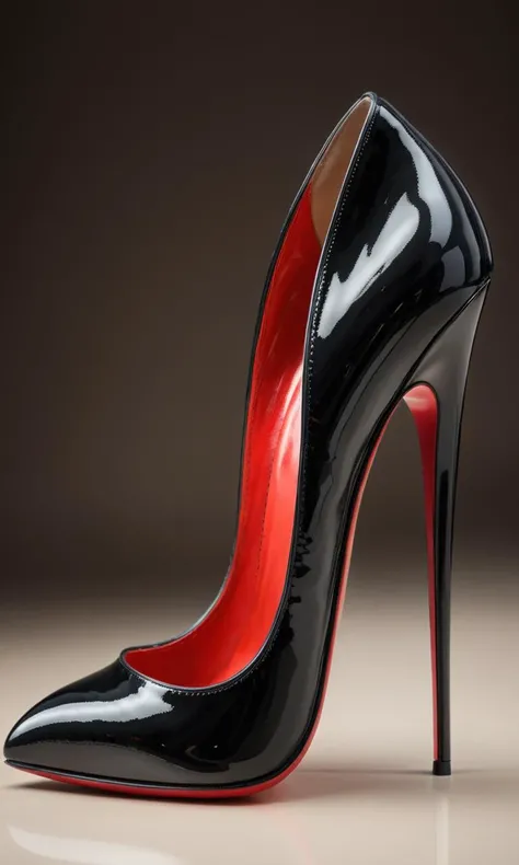 Hyperrealistic art <lora:LatexID_-_Ai_Heels:1> christian louboutin black high heel pumps, high heels, high heels. silk, wearing black open toe heels, stilettos, heels, patent leather, black shoes, her footwear is red high heels, high shoes, wearing open toe heels, heels on her feet, high heels boots, shoes, whole shoe is in picture, stylish shoe design, red high heel pumps . Extremely high-resolution details, photographic, realism pushed to extreme, fine texture, incredibly lifelike