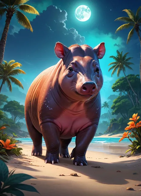 GTA-style artwork art by Ross Tran, (art by John Constable:0.9) , [digital art, vignette, Symbolic (Tapir:1.3) , Superflat, Moonlight, Vibrant Color, key visual::15], Extremely high-resolution details, photographic, realism pushed to extreme, fine texture, incredibly lifelike realism pushed to extreme, fine texture, incredibly lifelike Extremely high-resolution details, realism pushed to extreme, fine texture, incredibly lifelike . Satirical, exaggerated, pop art style, vibrant colors, iconic characters, action-packed