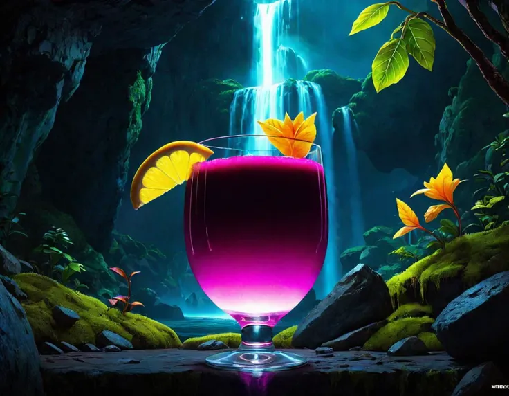 Street Fighter style (Realistic:1.3) <lora:FFai.0013.Canvasxl_Bfloat16v002.lora:1> a close up of a computer screen with a dark cave, dan mumford. maya render, beautiful detailed pixel art, dan mumford. concept art, el bosco and dan mumford, in the art style of dan mumford, ultra detailed game art, dark gloomy cave background, dan mumford. 8 k octane render, magical cave, in the style dan mumford artwork, scenery, no humans, fish, water, nature, cave, tree, waterfall, forest, moss, glowing A glass goblet holds a magnificent beet juice, emitting a radiant glow, with a lemon perched atop the concoction. The scene transcends reality, as the liquid morphs into liquid purple metal, rendering an ultra-realistic 3D illustration. The vibrant colors of this fairy fruit capture the imagination, providing a surreal visual experience. The use of Octane Render technology enhances the surrealism, resulting in a mind-bending, hyperrealistic rendering that transports viewers into an otherworldly realm. The focus solely remains on the alluring food composition, set against a simple white background, creating a striking still life that seems almost tangible. a painted, camera, picture, highly-detailed, humans, animal, no solo, illustration, spotted art painting focus, the eyes dog, very brown highly detailed, detail. at that realistic detailed signature, realistic, digitally there portrait painting, looking is animal ultra of dog art. digital, no humans, signature, animal focus, dog,(Saturated:1.3) . Vibrant, dynamic, arcade, 2D fighting game, highly detailed, reminiscent of Street Fighter series