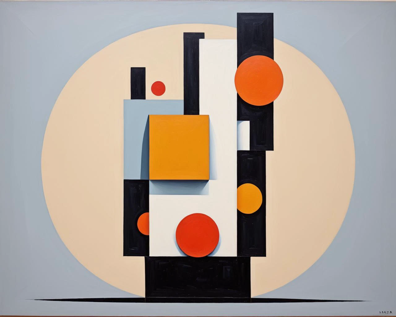 Alien-themed <lora:FF-Style-Kazimir-Malevich-v2.LoRA:0.4> in the style of kazimir malevich,kazimir malevich style,kazimir malevich art,kazimir malevich,a painting of a building with orange and yellow shapes, bauhaus style painting, abstract geometric art, geometric abstract art, geometric abstract, inspired by Vassily Maximov, by Ludwik Konarzewski, detailed abstract, beautiful art uhd 4 k, oil painting in a modern style, by Jnos Nagy Balogh, abstract realism <lora:FF-Style-Kazimir-Malevich.LoRA:0.6> in the style of kazimir malevich,kazimir malevich style,kazimir malevich art,kazimir malevich,abstract art by adam savage, 3d abstract render overlayed, abstract 3d rendering, abstract 3 d artwork, abstract concept, 3d geometric abstract art, abstract geometric art, abstract design, abstract style, abstract illustration, geometric abstract beauty, contemporary digital art, abstract high quality, abstract geometry, geometric 3d render, geometric 3 d render, highly abstract . Extraterrestrial, cosmic, otherworldly, mysterious, sci-fi, highly detailed