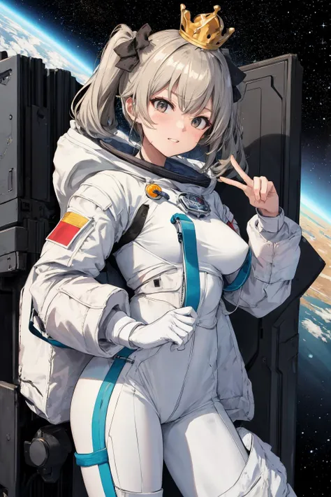 (masterpiece), best quality, (slender, breasts), grin, peace sign, close portrait , This is space base. This is space base. Can you hear me Air is enough. No need to worry. At least enough for two This is space base. Information, resources, You have everything Find what's lacking's far more difficult Except one little thing. The Whole world is kind to me But sorry sorry sorry Wearing a fine suit, paying by a credit card but I can not prove myself This is space base This is space base. Can you hear me The world may crumble down with just one piece missing The Whole world is kind to me But sorry sorry sorry wearing a shiny crown, paid by a blanc cheque That still will not convince my self This is the center of the Universe But without her, I'm not here Only my shell remains here Lonely my soul left some where Space girl falling, (((space suit))),
aaanchovy,long hair,twin drills,bangs,hair ribbon,<lora:anchovy:0.8>,