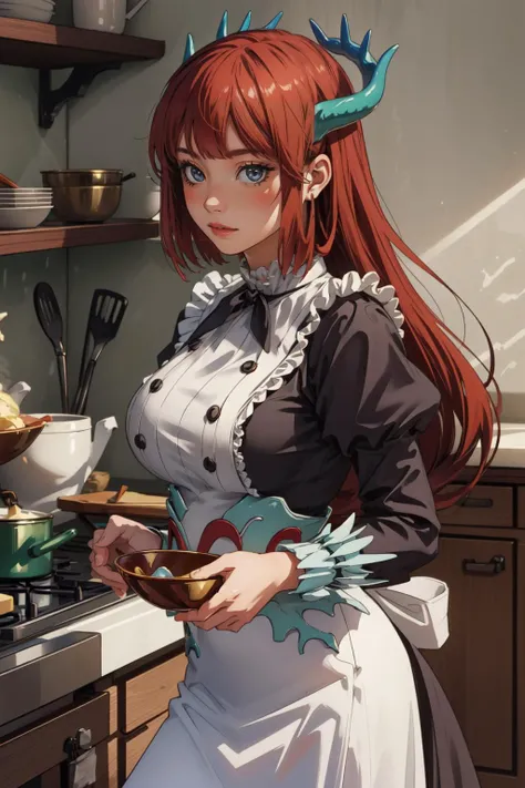 (masterpiece, best quality), intricate details,
1girl, <lora:Kitchen_Dragonmaid:0.8> kitchen_dragonmaid,