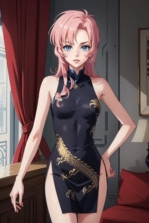 (masterpiece, best quality), intricate details,
1girl, <lora:TenjouUtenaV2_2:0.8>tenjou utena,
<lora:KisakiChinaDress:0.8> china dress,