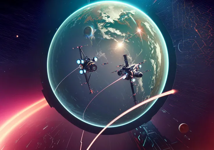((highly detailed, extremely detailed CG unity 8k wallpaper, illustration, highres, absurdres)), ((masterpiece)),
nomanskyai, spacelandscape, no humans, space, science fiction, orb, black hole <lora:nomansky:1>