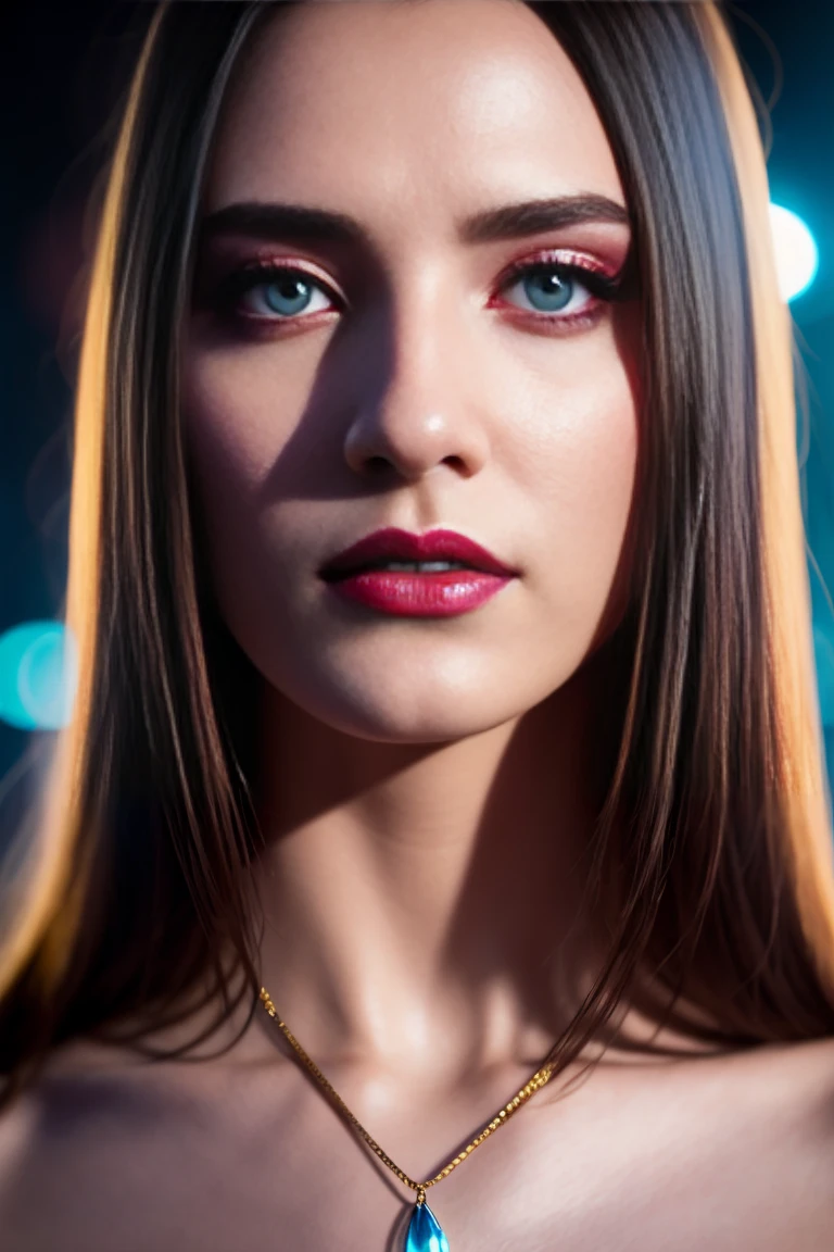 (masterwork:1.1), (photorealism:1.1), (1girl), sexy outfit, different hair, kneeling, facing the camera, (looking up to camera:1.2), instaport style, flushed, ((full body portrait)), alternative woman, (open mouth), (wearing sexy clothes:1.2), (necklace), detailed photograph, poster, high detailed, 8k, focus on lips, facing camera, 8k resolution, embarrassed, (perfect beautiful eyes), polished, HDR, 8k, sharp focus, focus on face, (flat chest:1.2), small breasts, dark eyeliner, lipstick, (in a crowded nightclub), at night, background neon lights, people in background, color photo, shallow depth of field, natural light, (perfect hands), perfect face, damp hair, serious eyes, contrast, textured skin, cold skin pores, gigapixel , feet visible, flawless face, lut, insane details,