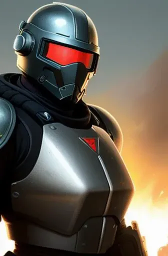 action portrait of young chubby angry woman sci-fi soldier in worn-out massive heavy steel cluttered mechanical combat suit with wide shoulders and V-shaped chest hugely oversized in comparison to her body and helmet covering upper part of head, [screws|circular vents|devices|stain] and lots of details, black hair, realistic anatomy, detailed skin texture with blood stains, realistic hair, explosions, feng zhu style, expressive cinematic concept art trending on artstation, intricate details, sharp focus, highest quality, masterpiece, hyper realistic, cinematic lighting